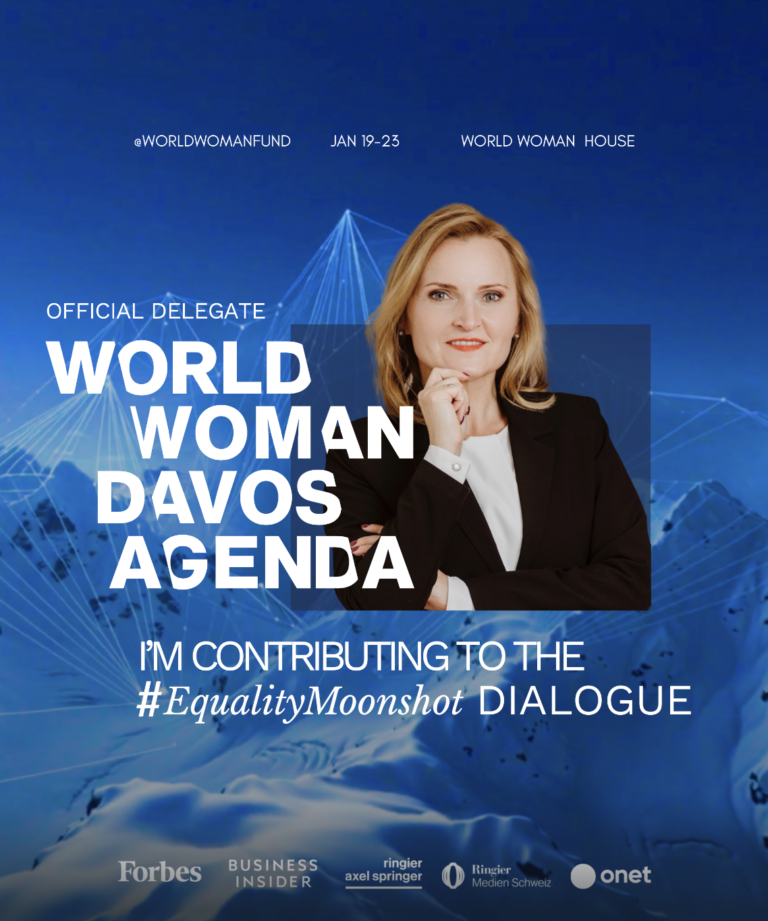 Dr. Katharina Lasota Heller – official delegate of the World Woman Davos Agenda 2026