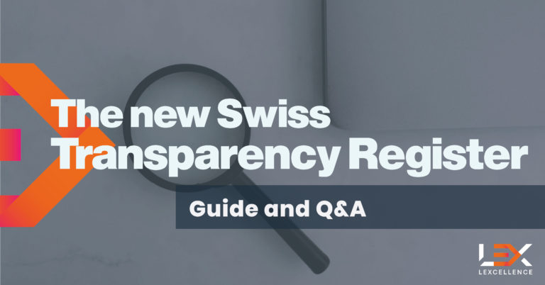 The new Swiss Transparency Register – key questions and answers